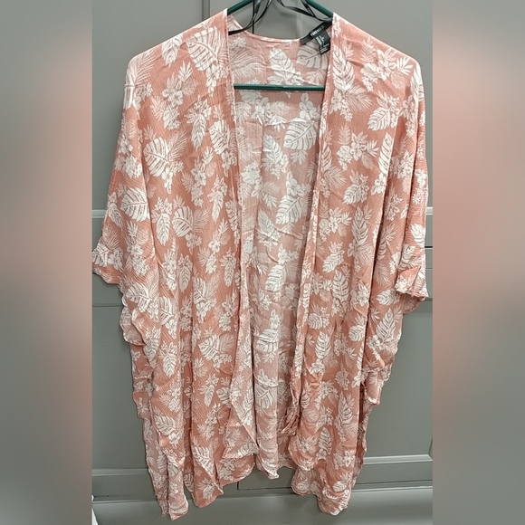 Forever 21 Swim Cover Up Tropical Floral Large - Picture 10 of 11